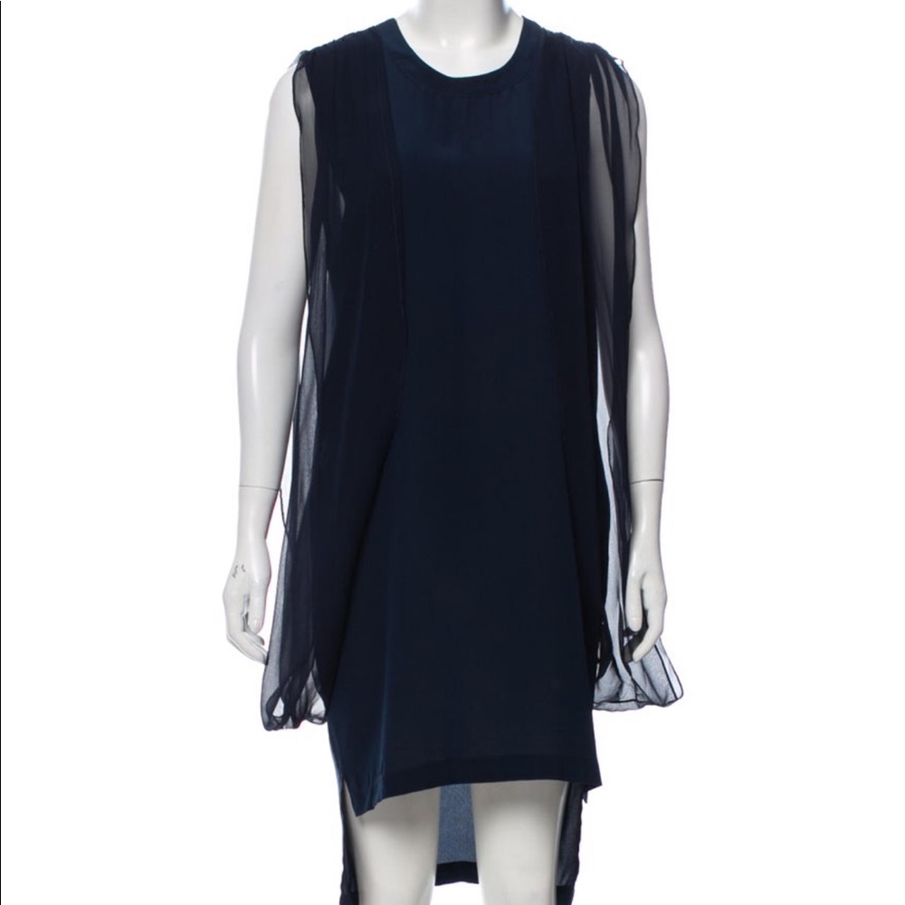 Nomia Silk High-Low dress